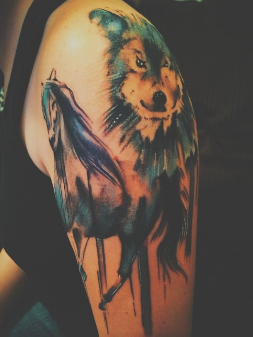 Tatuaje caballo