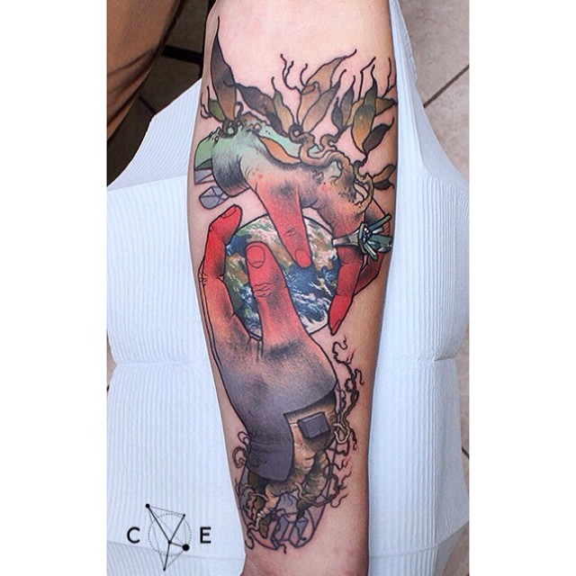 Tatuaje manos