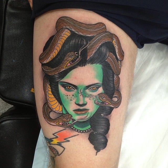 Tatuaje medusa