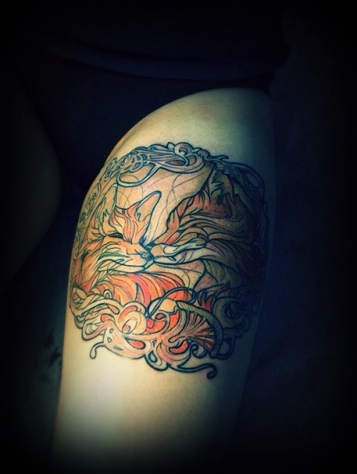 Tatuaje zorros