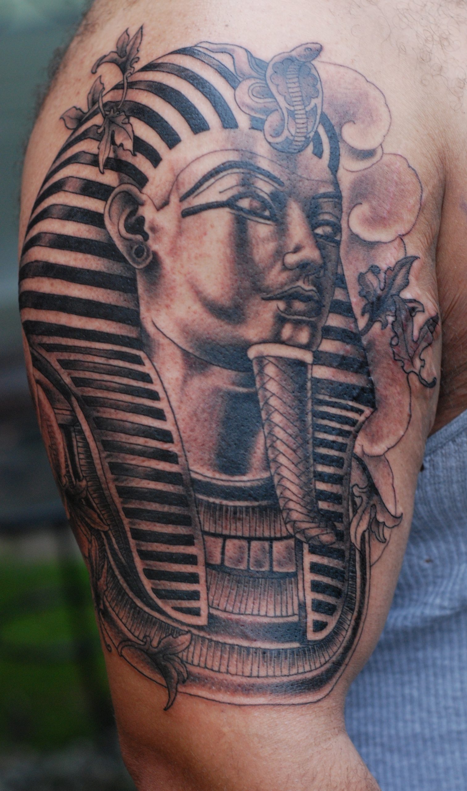 Tatuaje Tutankamón