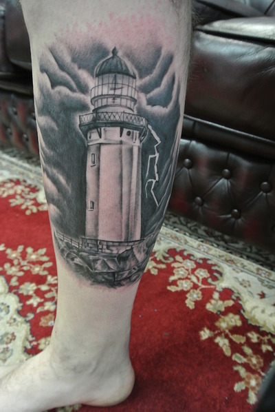 Tatuaje faro