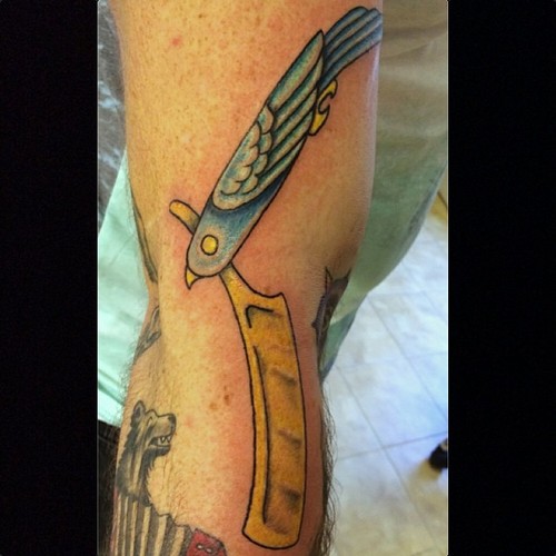 Tatuaje navaja