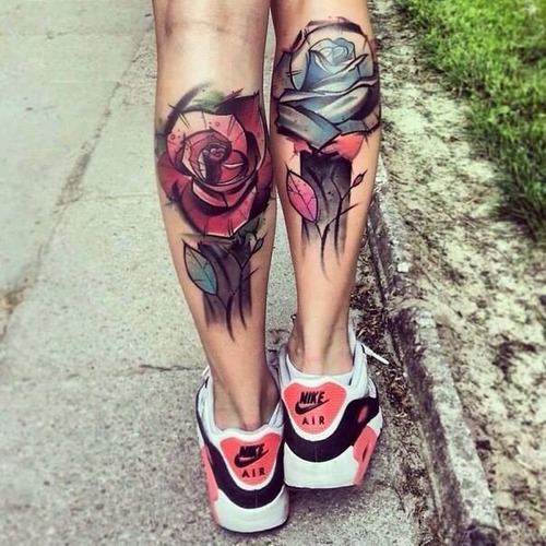 Tatuajes rosas