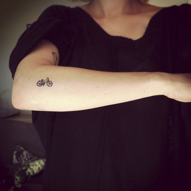 Tatuaje bicicleta
