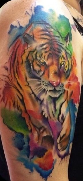 Tatuaje tigre de bengala