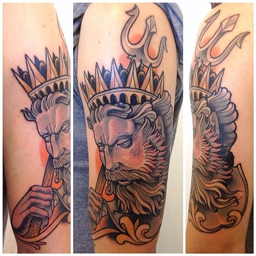 Tatuaje Poseidón
