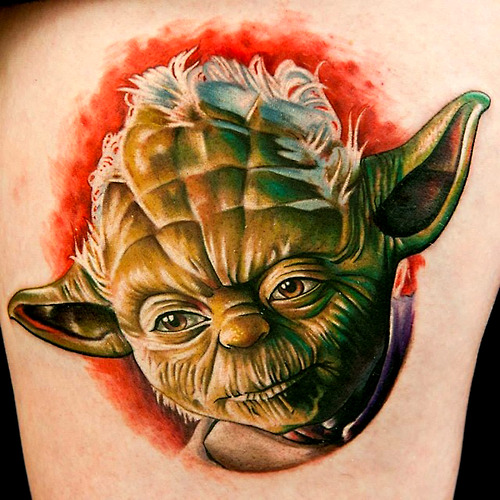 Tatuaje Yoda
