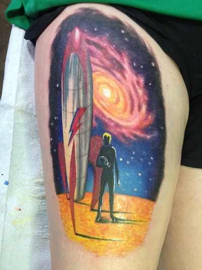 Tatuaje de Ciencia ficción