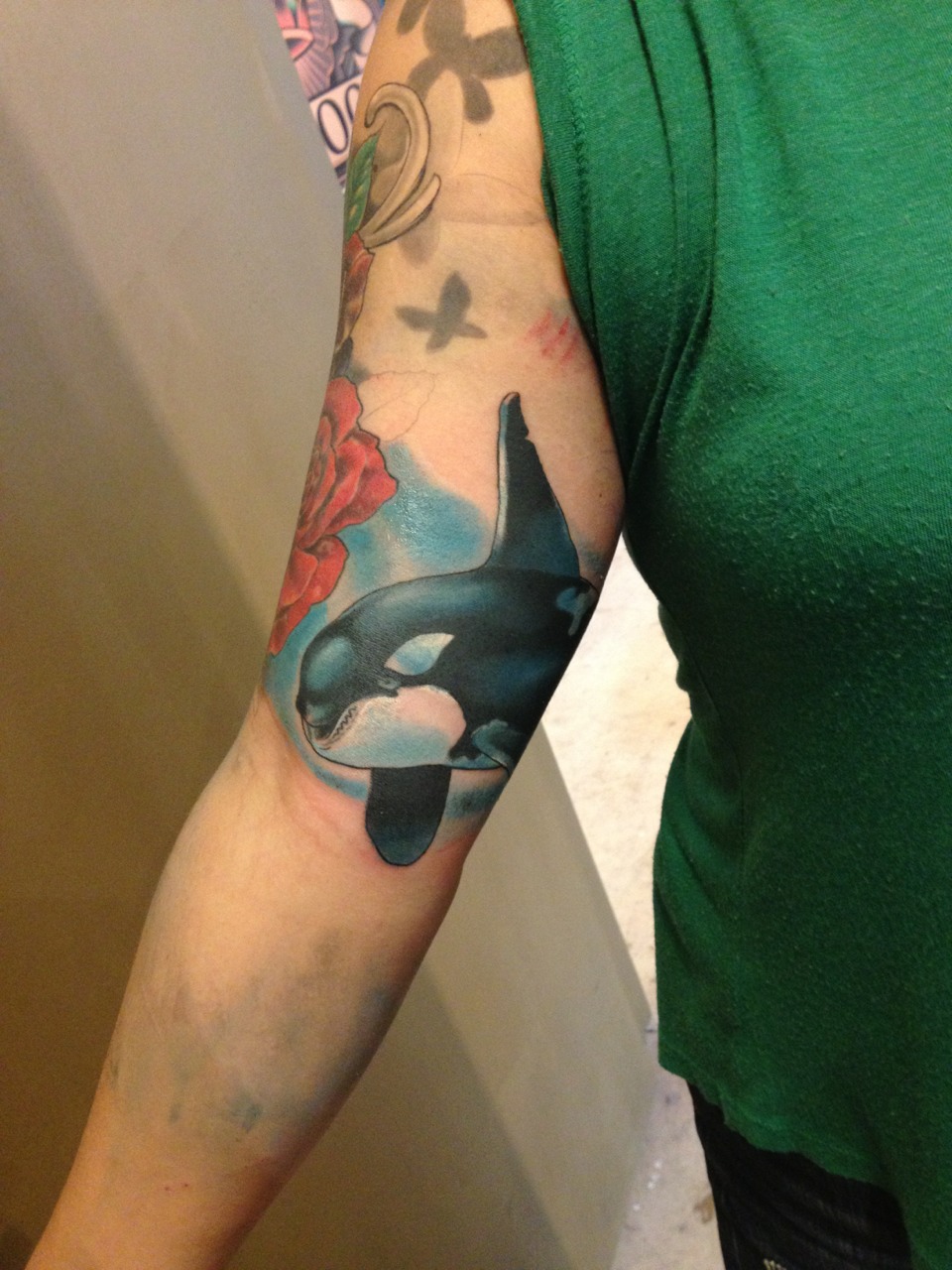 Tatuaje orca