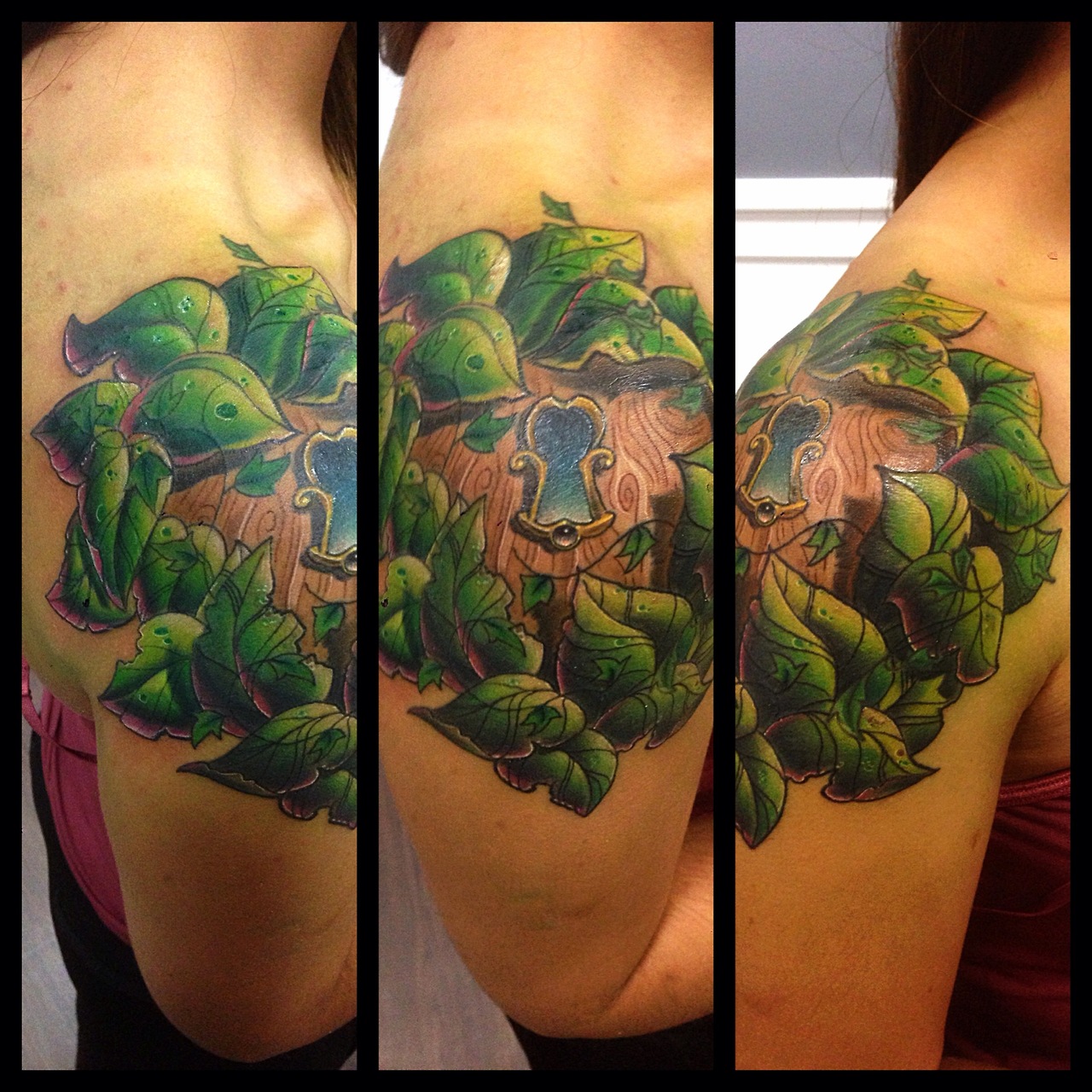 Tatuaje puerta fantasía