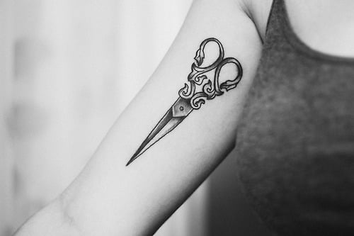 Tatuaje tijeras