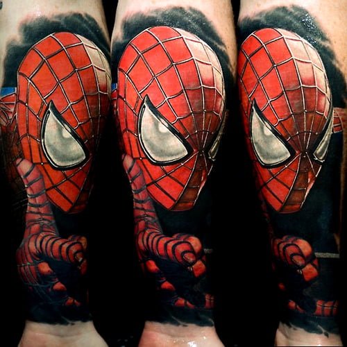 Tatuaje Spiderman