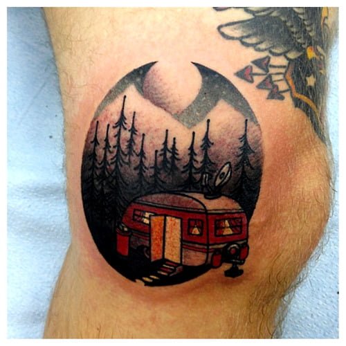 Tatuaje caravana