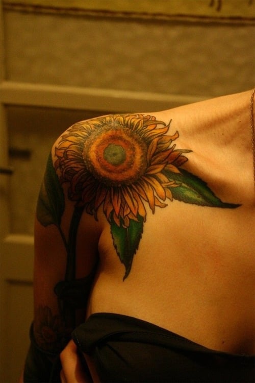 Tatuaje girasol