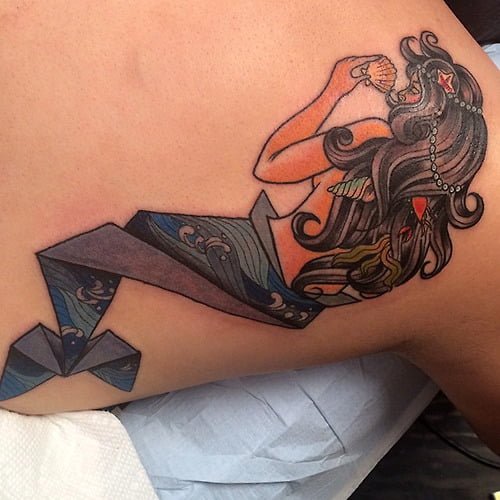 Tatuaje sirena