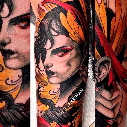 Tatuaje vampiresa
