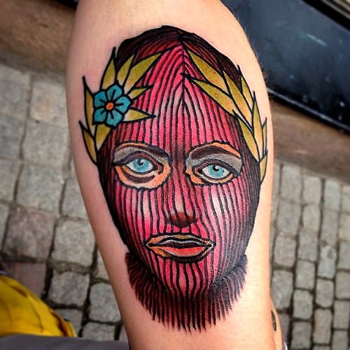 Tatuaje Pussy Riot