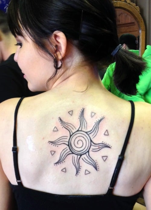 tatuaje sol