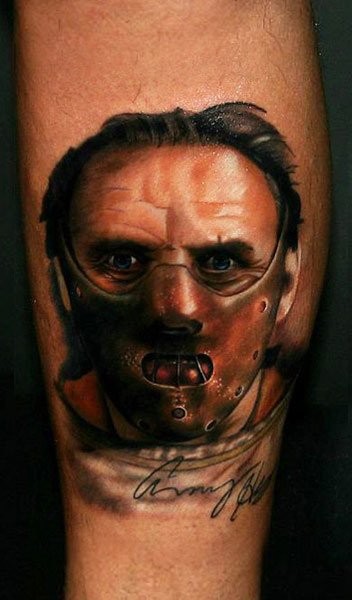 Tatuaje Hannibal Lecter