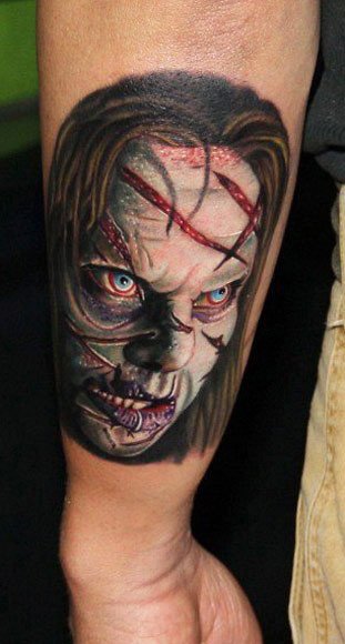 Tatuaje Niña Exorcista