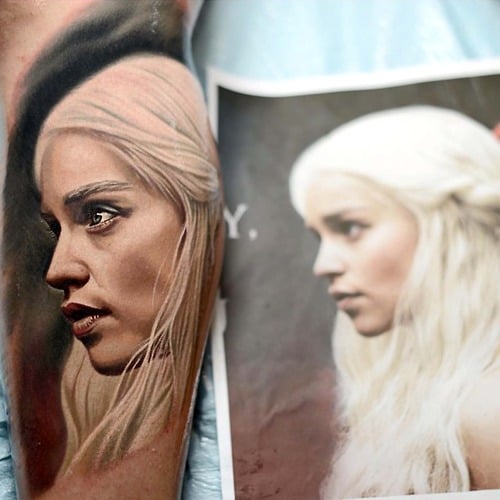 Tatuaje Daenerys Targaryen