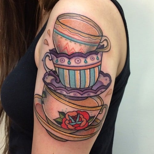 Tatuaje tazas te
