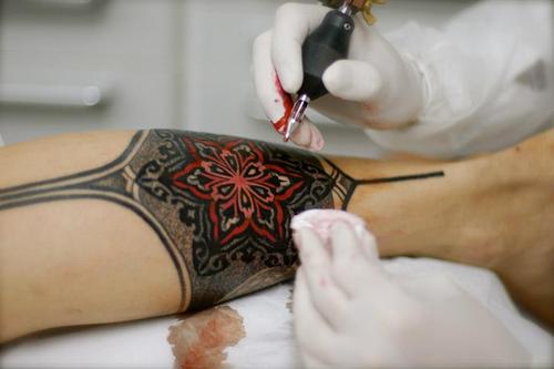 Tatuaje estrella roja