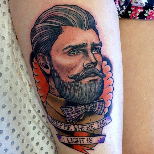 Tatuaje hipster