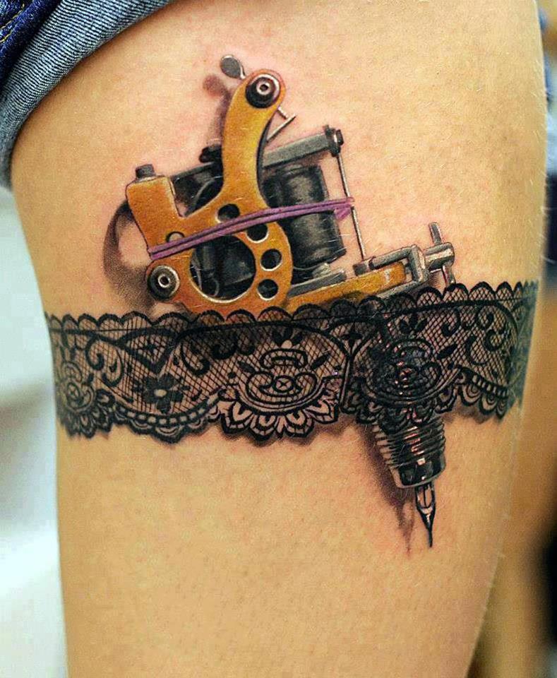 Tatuaje máquina de tatuar
