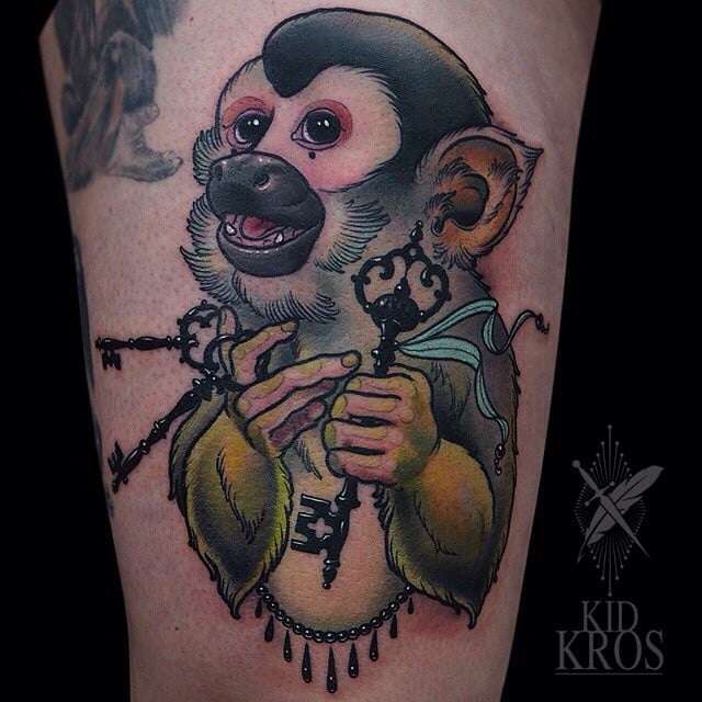 Tatuaje Mono Tití