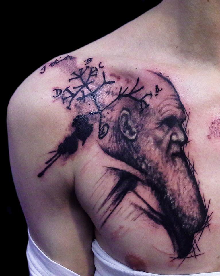 Tatuaje de Darwin