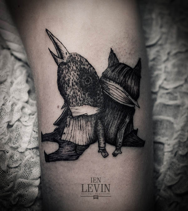 Tatuaje personajes de fantasía