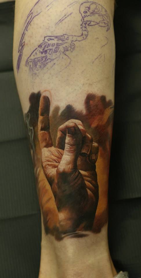 Tatuaje creación dinosaurios