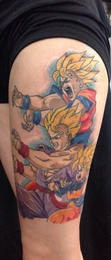 Tatuaje Dragon Ball Z