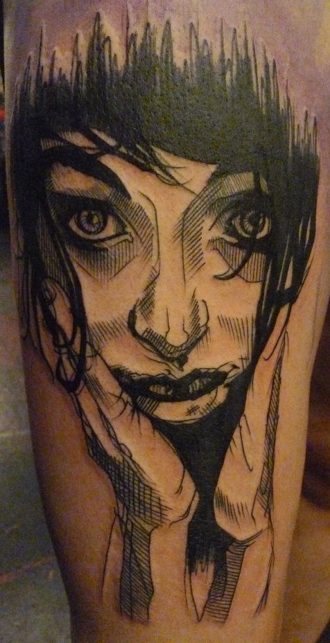 Tatuaje chica soñadora