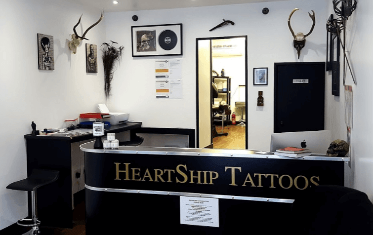 Heartship Tattoos